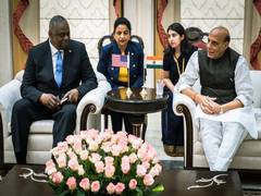 
      
      Rajnath Singh holds telephonic conversation with US Defence Secy
      
      