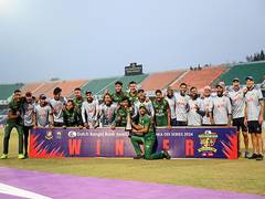 
      
      Bangladesh seal series win following Rishad's quickfire knock
      
      