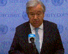 
      
      UN Chief urges Israel to ensure access for humanitarian aid 
      
      