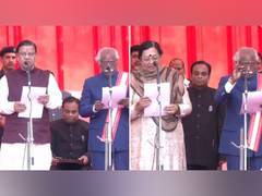 
      
      Haryana cabinet expansion: 8 BJP leaders take oath as ministers
      
      