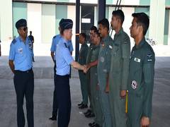 
      
      South Korea's Air Force Chief visits Gwalior
      
      