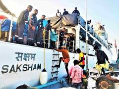 
      
      ICG carries out rescue operation of 8 survivors 
      
      