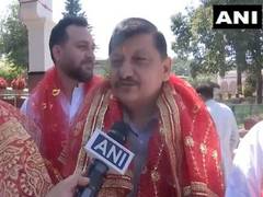 
      
      Disqualified Congress MLA's son gets threat call 
      
      