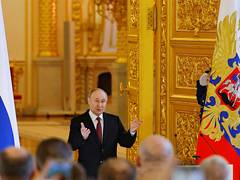 
      
      Kremlin critics denounce Putin's victory amid rigging allegations
      
      