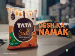
      
      India says, 'Namak ho Tata ka, Tata Namak'
      
      