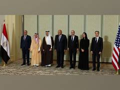 
      
      Antony Blinken meets Arab leaders, calls for 
