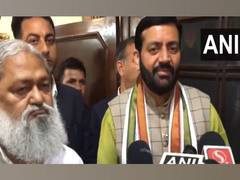 
      
      Haryana: CM Saini meets Anil Vij amid disquiet in BJP 
      
      