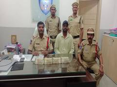 
      
      Police seize Rs 10 lakh from Hyderabad’s Moosarambagh 
      
      