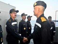 
      
      Chief of Naval Staff  visits Eastern Naval Command
      
      