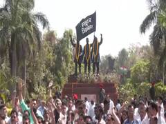 
      
      INDIA bloc protests at Shaheedi Park
      
      