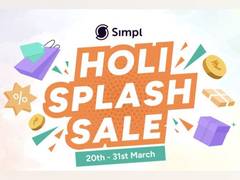 
      
      Simpl Announces Holi Splash Sale from March 20-31st on Products
      
      