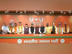 
      
      Six Congress rebels MLAs in Himachal joins BJP
      
      