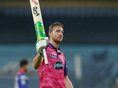 
      
      Buttler attempts helicopter shot in nets ahead of LSG fixture
      
      