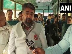 
      
      Haryana Transport Minister takes bus ride to Chandigarh
      
      