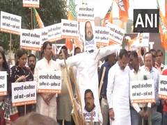 
      
      BJP holds 'Holika dahan' of corruption in Delhi; attacks Kejriwal
      
      