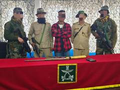 
      
      Assam Rifles apprehend NSCN-KYA militant from Nagaland
      
      