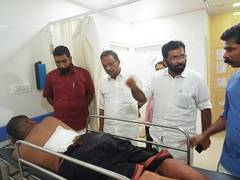 
      
      Three CPI (M) workers attacked by group of men in Kerala's Kannur
      
      