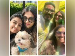 
      
      Aishwarya, Abhishek’s pics with daughter Aaradhya from Holi bash
      
      