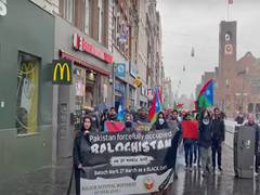 
      
      Baloch National Movement holds protest in Netherlands 
      
      