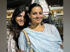 
      
      Ektaa Kapoor, Anita Hassanandani offer prayers at Tirumala temple
      
      