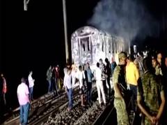 
      
      Bihar: Fire breaks out in AC coach of special Holi train near Ara
      
      