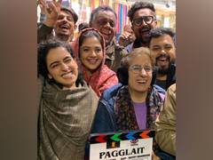 
      
      Sanya Malhotra shares BTS photos of ‘Pagglait’ as film clocks 3 
      
      