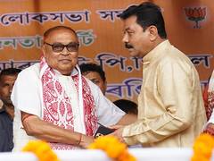 
      
      BJP candidate Ranjit Dutta files nomination in Tezpur
      
      