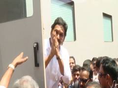 
      
      CM Jagan launches 'Memantha Siddham' campaign in Kadapa district
      
      