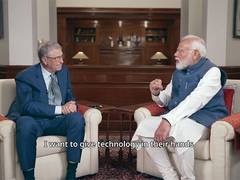 
      
      AI used during New Delhi G20 Summit: PM Modi tells Bill Gates
      
      