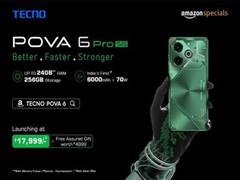
      
      POVA 6 Pro launched in India
      
      