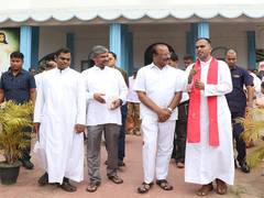 
      
      Tripura Governor Indrasena Reddy Nallu attends Mariumnagar Church
      
      