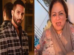 
      
      Shahid Kapoor shares fun video of his mother Neelima Azeem 
      
      