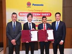 
      
      Indian Oil, Panasonic Energy sign binding term sheet for manufact
      
      