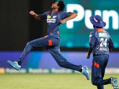 
      
      IPL 2024: LSG spinner Siddharth joins elite group of bowlers
      
      