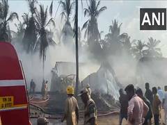 
      
      Tamil Nadu: Fire breaks out at cotton godown in Coimbatore
      
      