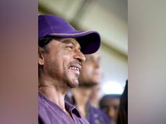 
      
      SRK all smiles as KKR post second highest IPL score
      
      