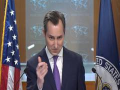 
      
      US questioned on silence on arrest of Pakistan's opposition...
      
      