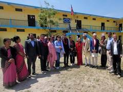 
      
      Nepal: School built with India's financial assistance inaugurated
      
      