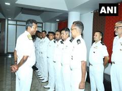 
      
      Indian Coast Guard Director General Rakesh Pal on maiden visit
      
      