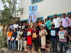 
      
      Supporting Library in Rural Area by Miam Charitable Trust
      
      