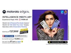 
      
      Motorola Launches edge 50 pro in India 
      
      