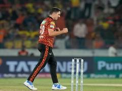 
      
      Pat Cummins completes 50 IPL wickets
      
      