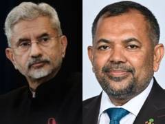 
      
      Jaishankar responds to Maldives counterpart for thanking India
      
      