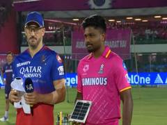 
      
      IPL 2024: Rajasthan Royals win toss, opt to bowl against RCB
      
      