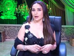 
      
      Madhuri Dixit lip-syncs Lisa Haydon’s ‘vaatavaran’ dialogue
      
      