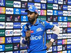 
      
      IPL 2024: MI skipper Hardik Pandya reveals reason for not bowling
      
      