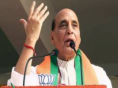 
      
      Rajnath Singh likely to address public rally and hold roadshows i
      
      