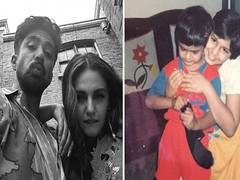 
      
      Huma Qureshi drops childhood pictures with Saqib
      
      
