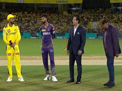 
      
      IPL 2024: CSK win toss, opt to bowl against KKR
      
      