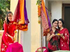 
      
      Shraddha Kapoor celebrates Gudi Padwa with family, check out pics
      
      